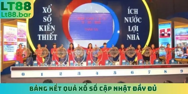 Bảng kết quả xổ số cập nhật đầy đủ