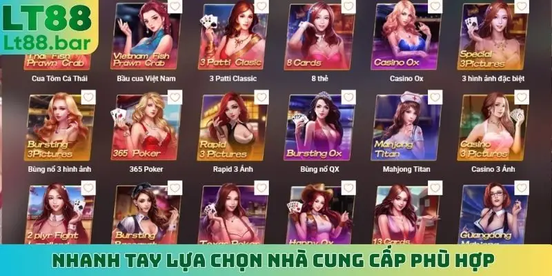 Nhanh tay lựa chọn nhà cung cấp phù hợp