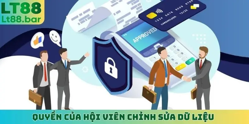 Quyền của hội viên chỉnh sửa dữ liệu
